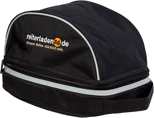 RL24 - Helmtasche in schwarz | wasserabweisend, reißfest & strapazierfähig