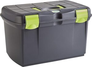 Kerbl 321747 Putzbox Arrezzo schwarz